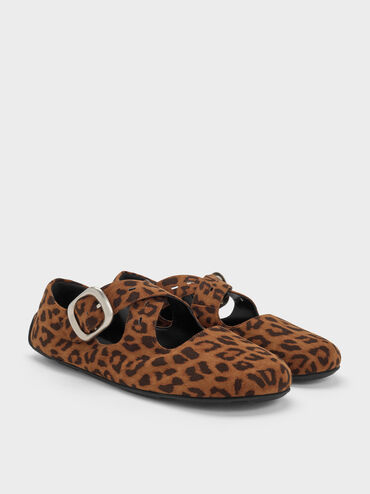 , Animal Print Brown, hi-res