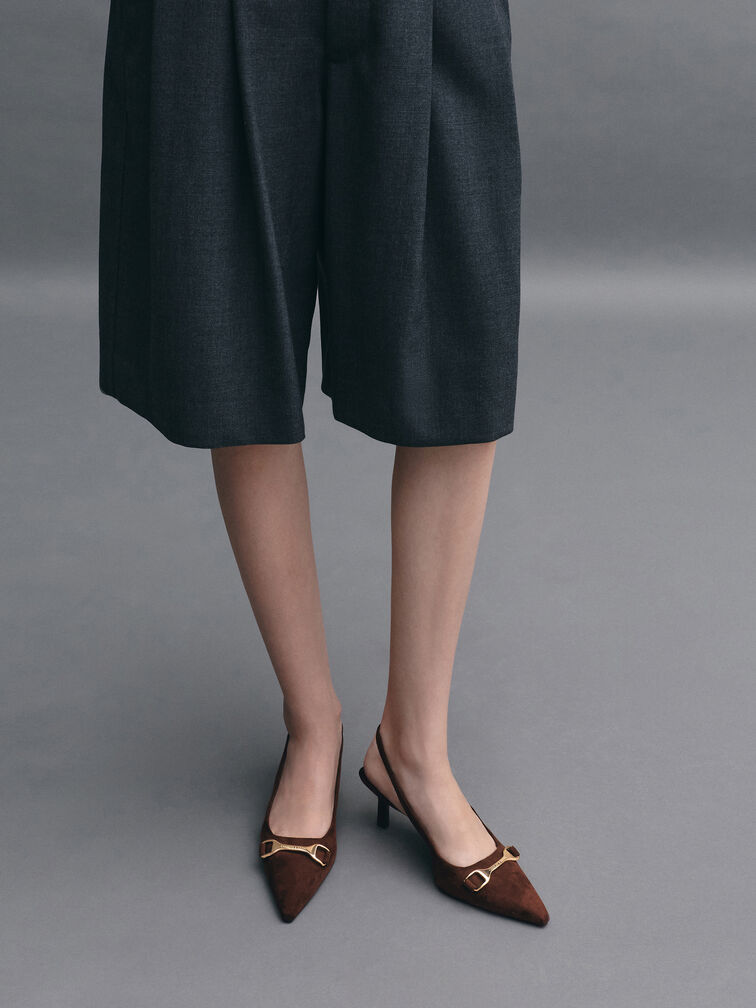 , Dark Brown Textured, hi-res