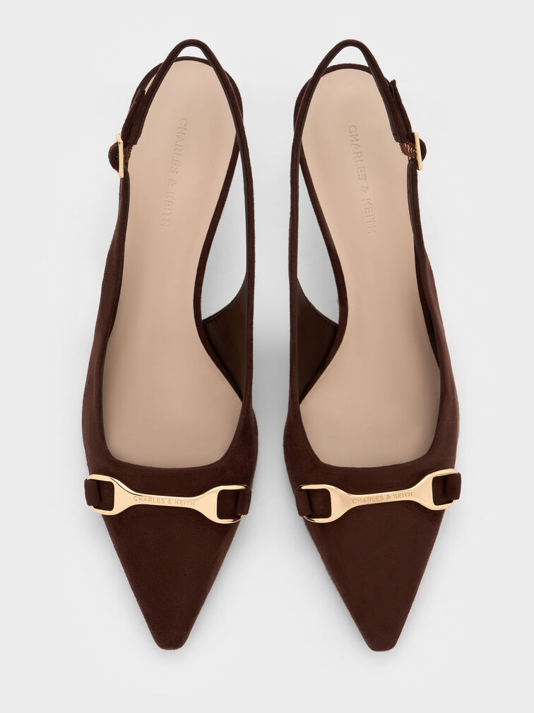 , Dark Brown Textured, hi-res