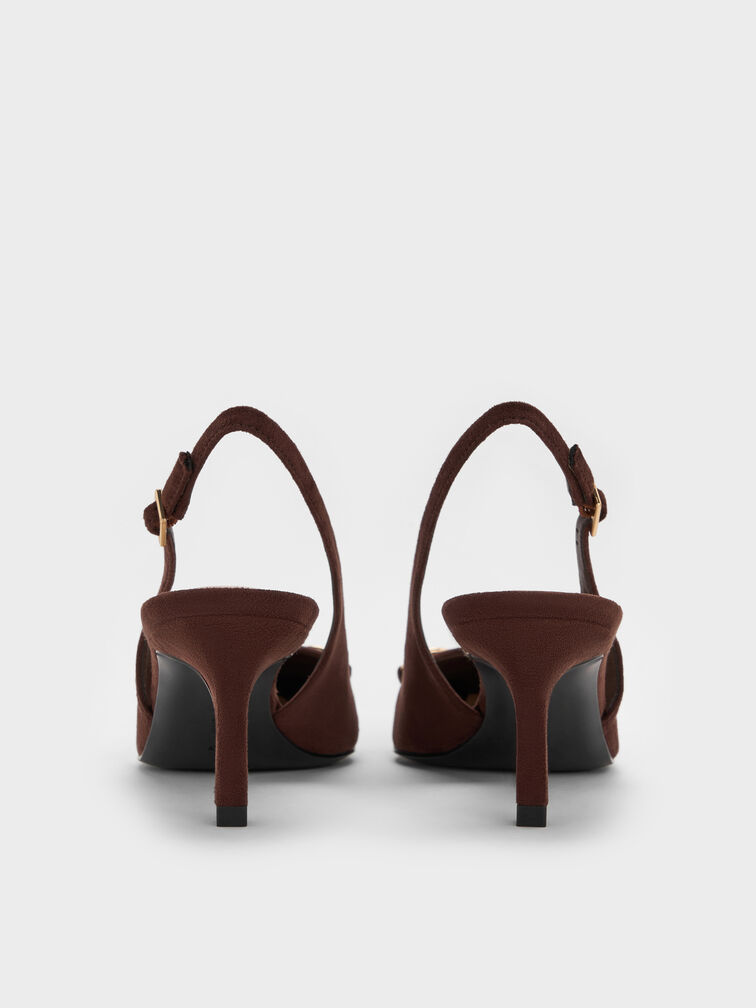 , Dark Brown Textured, hi-res