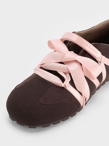 , Dark Brown Textured, hi-res