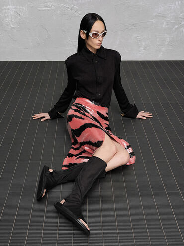 , Black Textured, hi-res