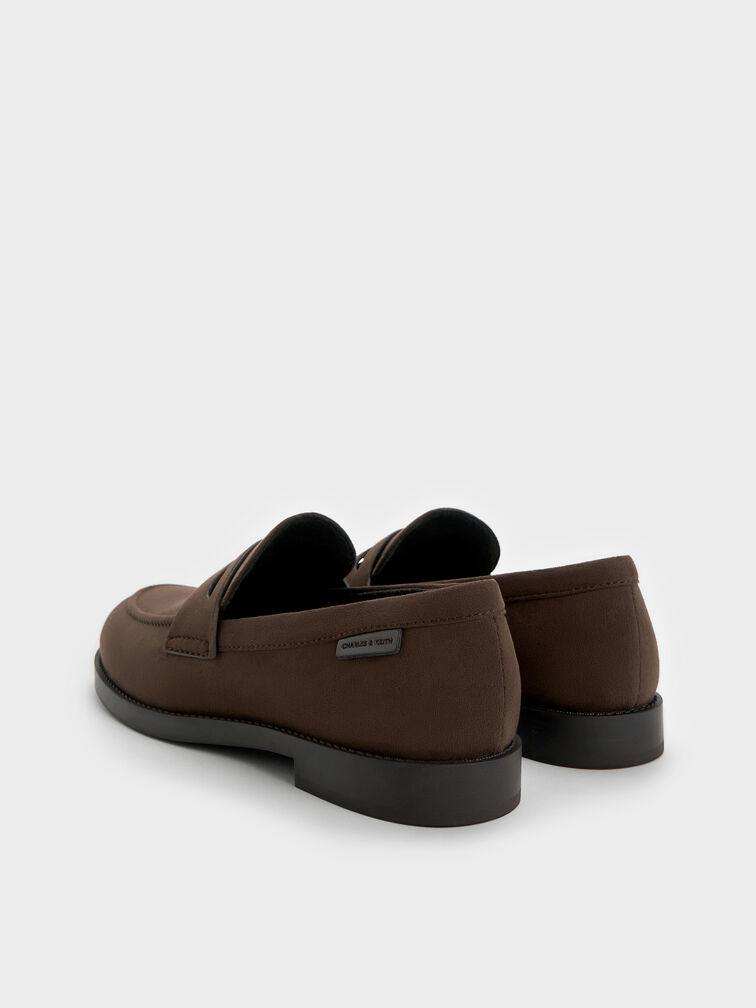 , Dark Brown Textured, hi-res