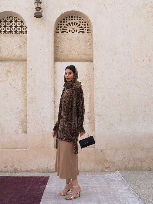 حقيبة توت ميني كيري, أسود كلاسيكي, hi-res