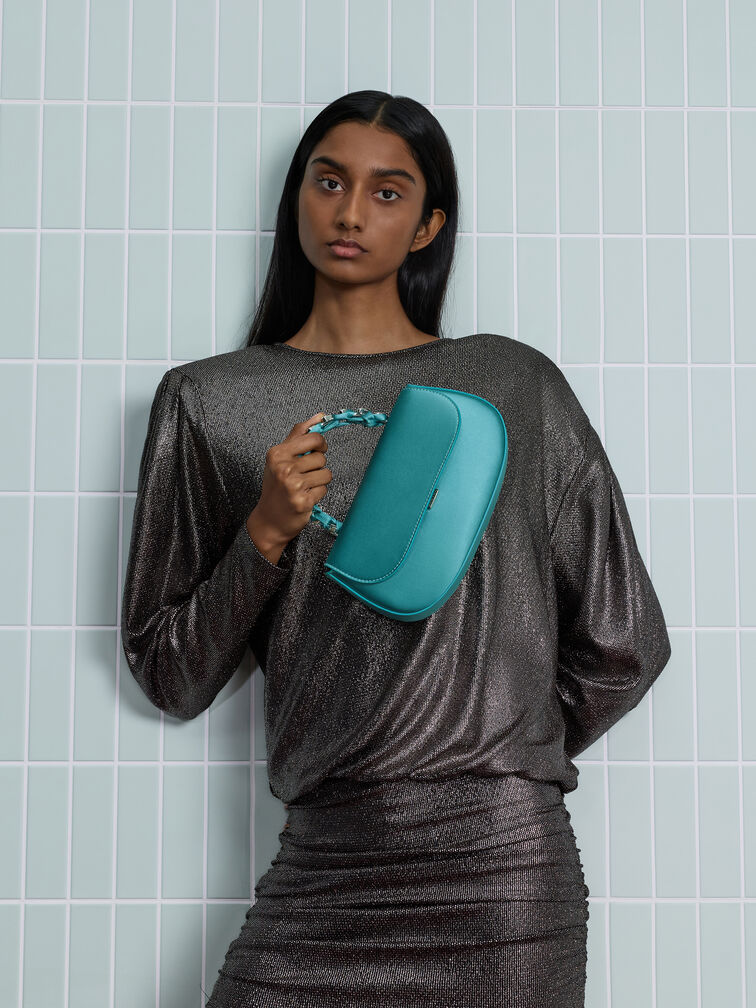 حقيبة إيليان من الساتان, شرشيري, hi-res