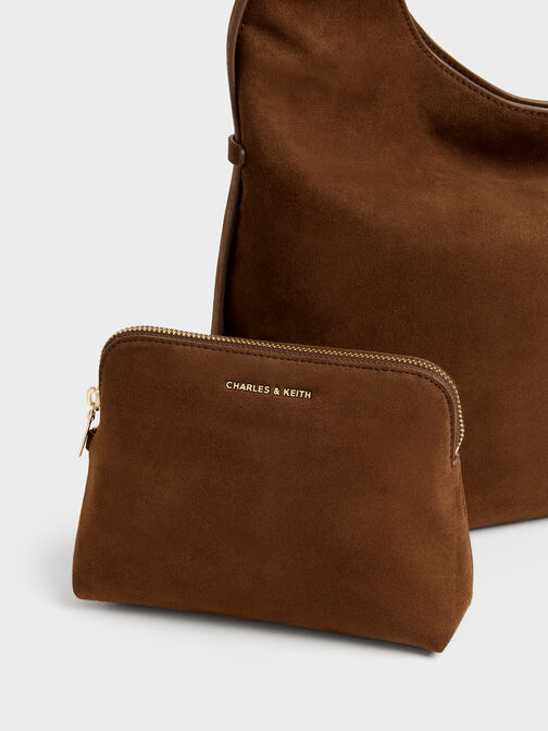 Aislin Hobo Bag, Pecan Brown, hi-res