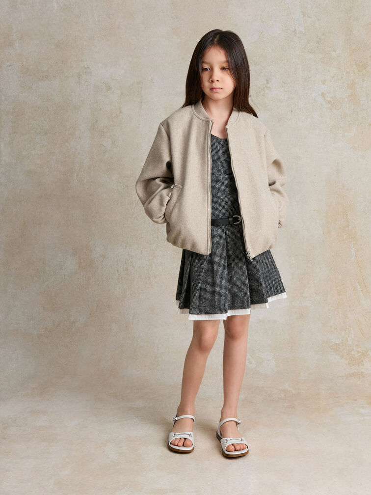 صندل ميتالك, أبيض طباشيري, hi-res