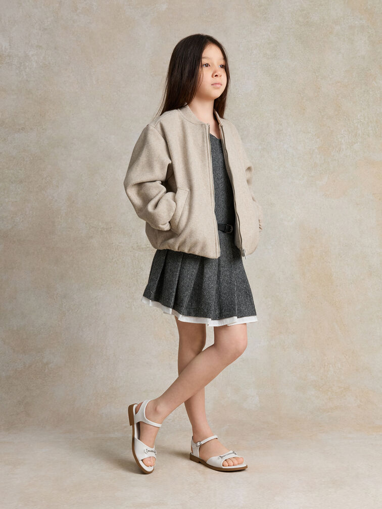 صندل ميتالك, أبيض طباشيري, hi-res