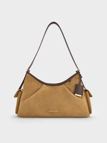 Khai Side-Pocket Shoulder Bag, Sahara Sand, hi-res