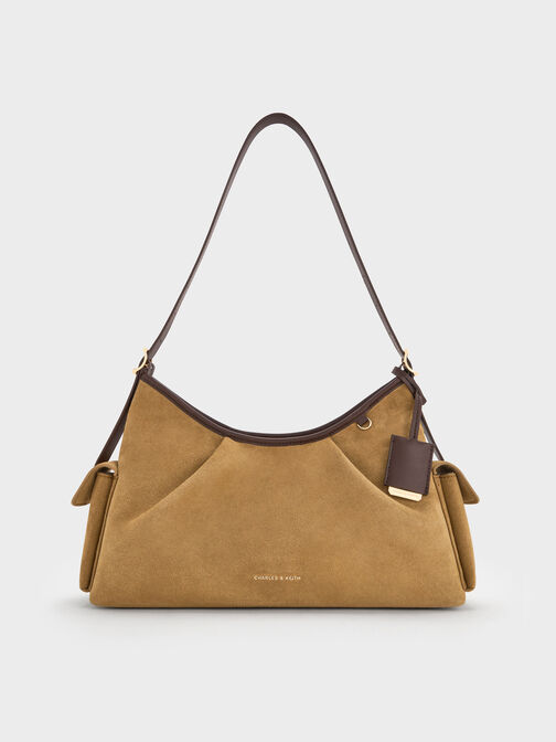 Khai Side-Pocket Shoulder Bag, Sahara Sand, hi-res