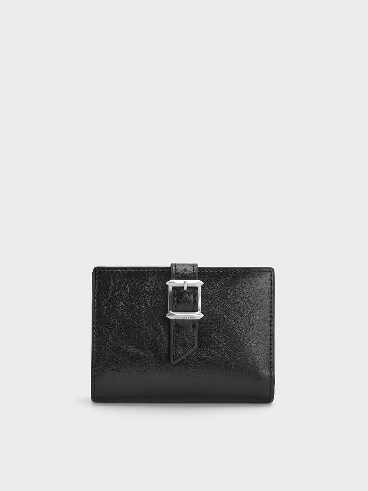 Bryna Belted Wallet, Noir, hi-res