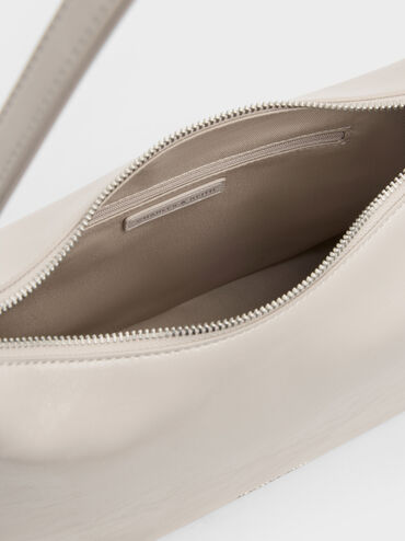 Atwood Chain Convertible Hobo Bag, Shell Grey, hi-res