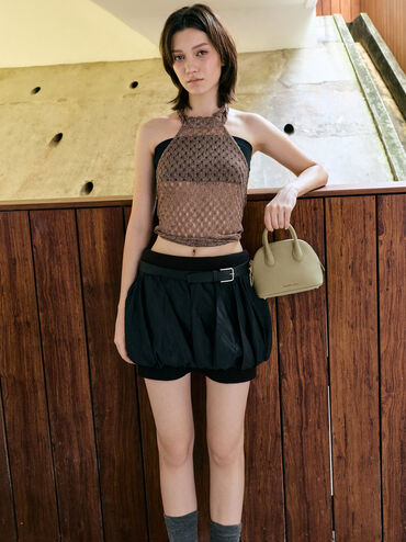 Beryl Bowling Bag, Pale Olive, hi-res