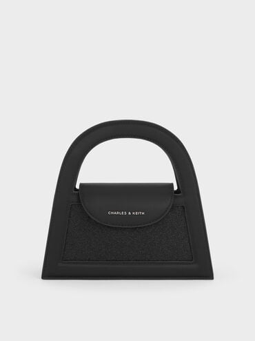 حقيبة إيست بتصميم لامع, أسود كلاسيكي, hi-res