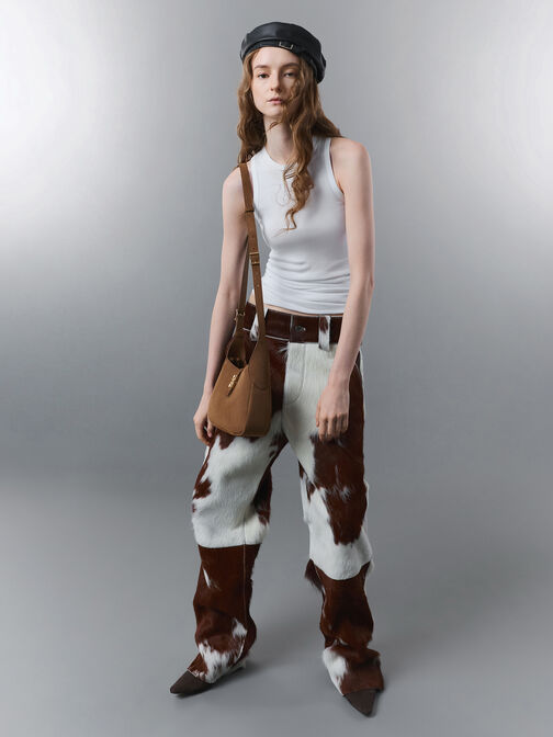 Mini Adalyn Hobo Bag, Mocha Brown, hi-res