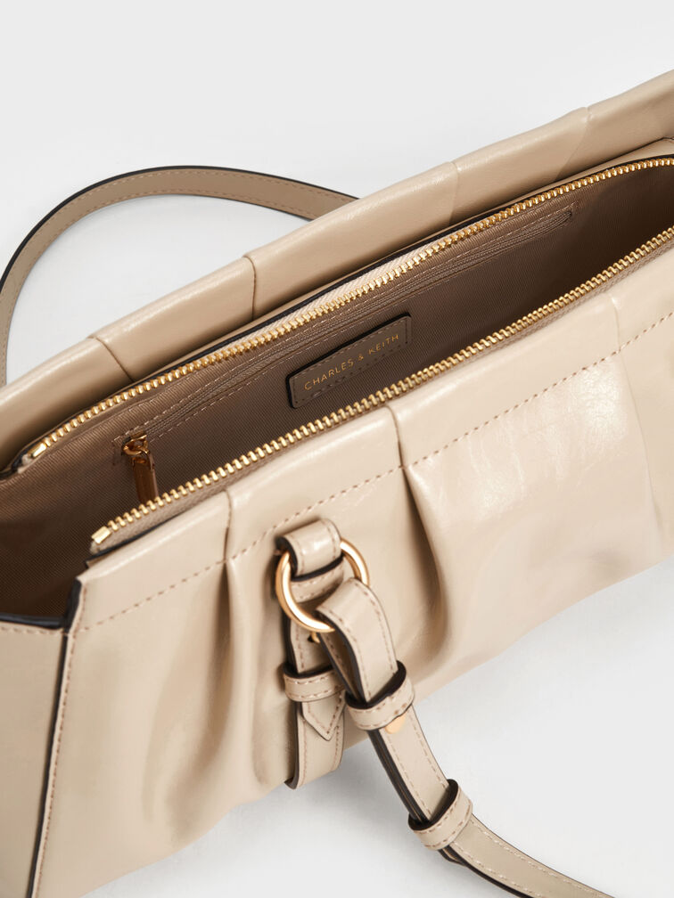 Britton Elongated Shoulder Bag, Dusted Oat, hi-res