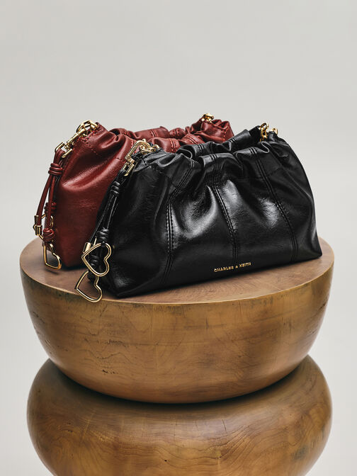 حقيبة كروسبودي من سياراروشد, برغندي, hi-res