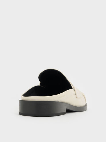 Dylan Penny Loafer Mules, Chalk, hi-res