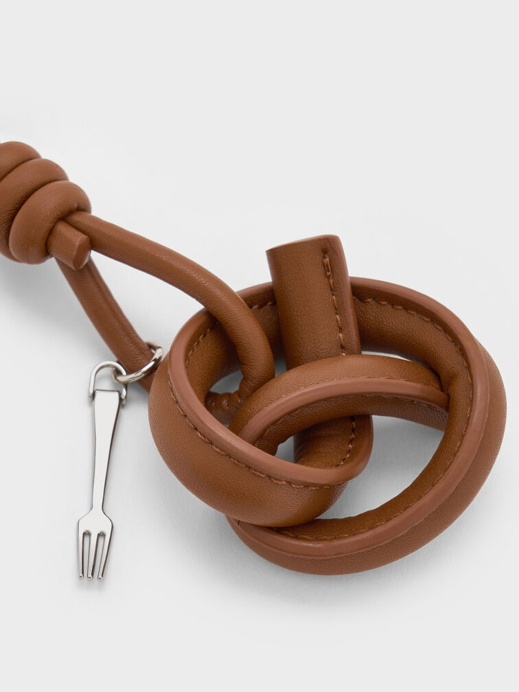 Pretzel Charm, Maple Brown, hi-res