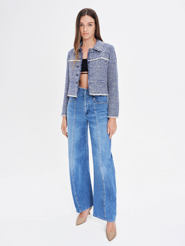 حذاء بكعب كيتن رفيع ومقدمة مدببة, لون البشرة الطبيعي, hi-res