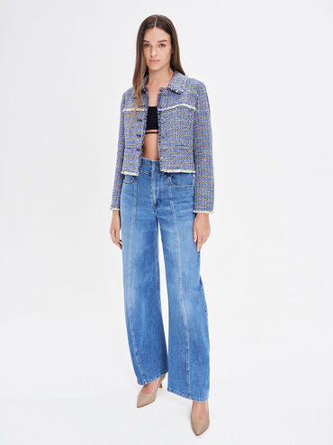 حذاء بكعب كيتن رفيع ومقدمة مدببة, لون البشرة الطبيعي, hi-res