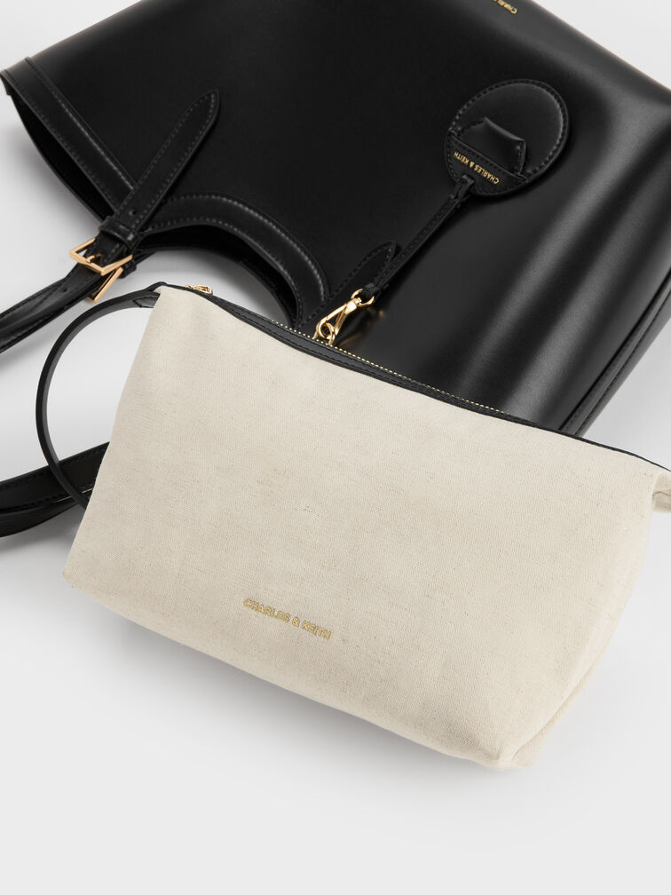 XL Enola Tote Bag, Black, hi-res