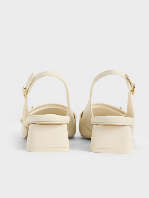 Marley Slingback Pumps, Chalk, hi-res