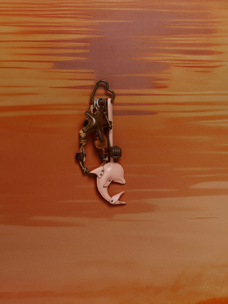 تعليقة دلفينا على شكل دولفين ونجم البحر, متعدد الألوان, hi-res