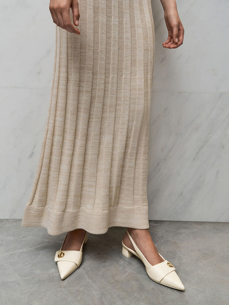 Marley Slingback Pumps, Chalk, hi-res