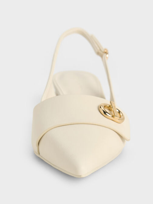 Marley Slingback Pumps, Chalk, hi-res