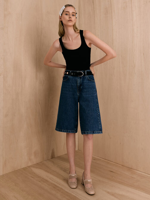 حذاء ماري جين بفيونكة, لون البشرة الطبيعي, hi-res