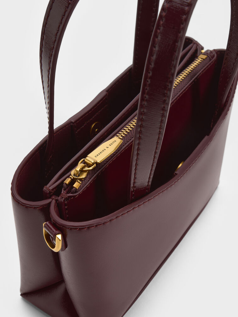 حقيبة توت ميني سيبل, أحمر توتي فاخر, hi-res