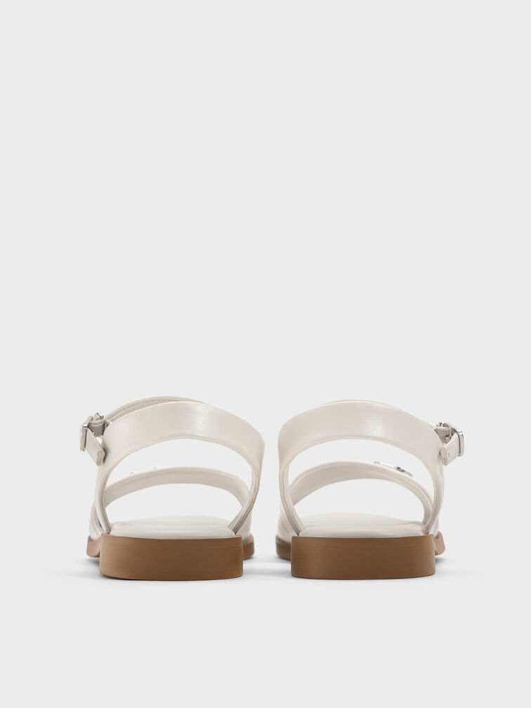 صندل ميتالك, أبيض طباشيري, hi-res