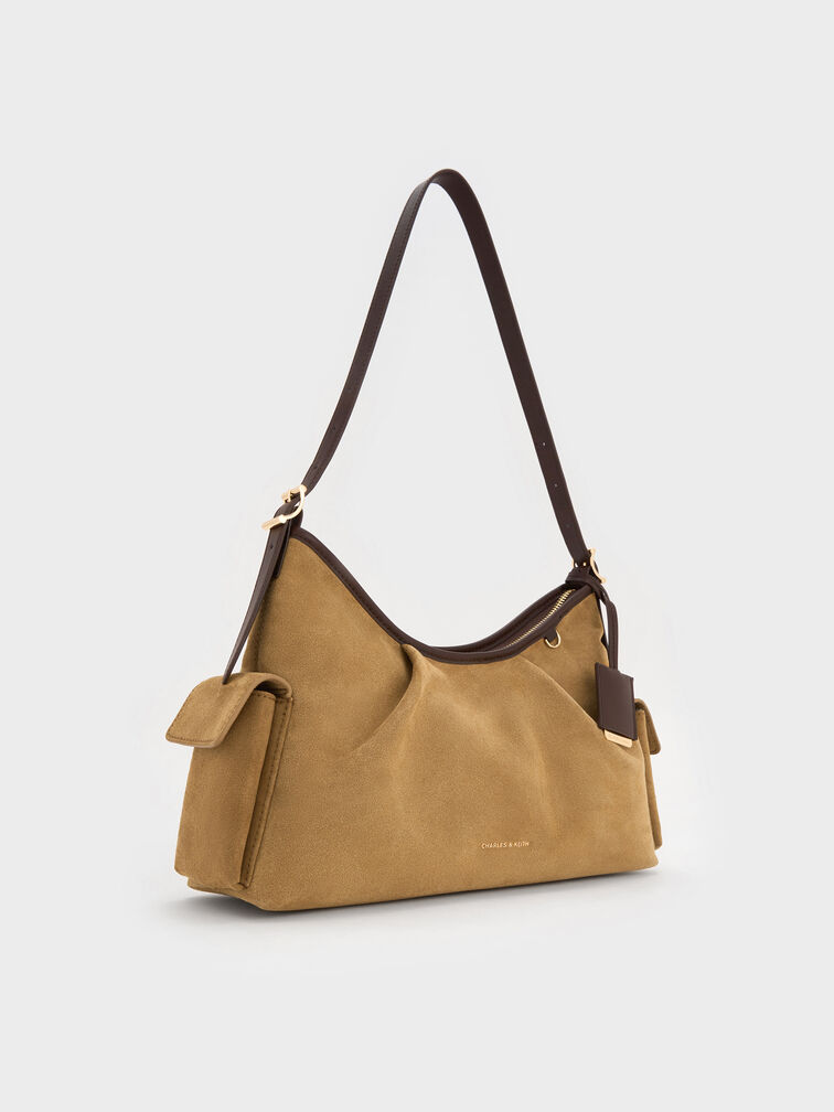 Khai Side-Pocket Shoulder Bag, Sahara Sand, hi-res