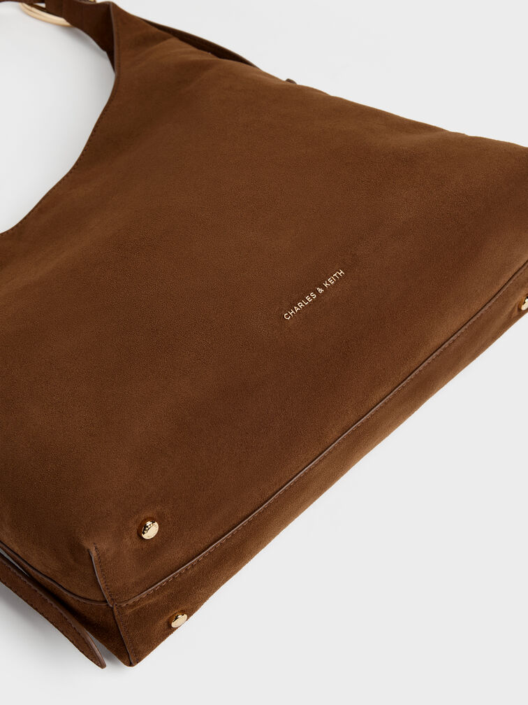 Aislin Hobo Bag, Pecan Brown, hi-res