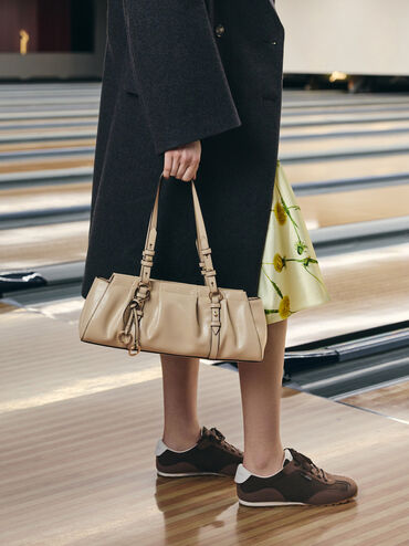 Britton Elongated Shoulder Bag, Dusted Oat, hi-res