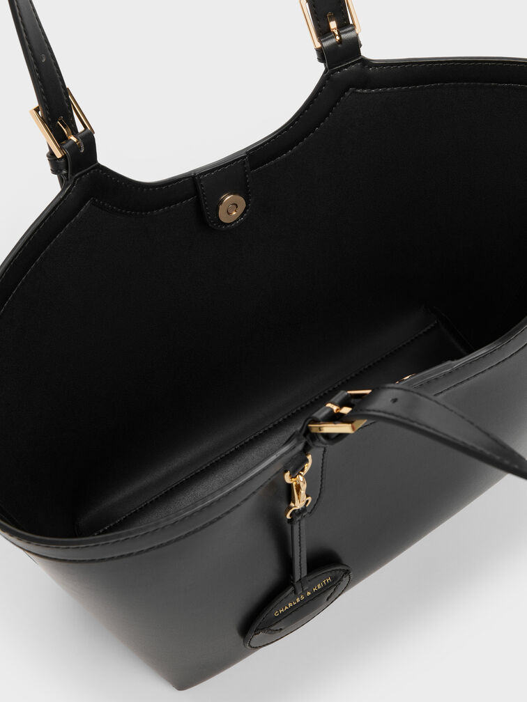 XL Enola Tote Bag, Black, hi-res