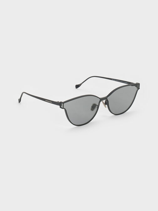 Ginny Cat-Eye Sunglasses, Noir, hi-res