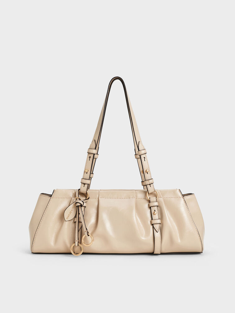 Britton Elongated Shoulder Bag, Dusted Oat, hi-res