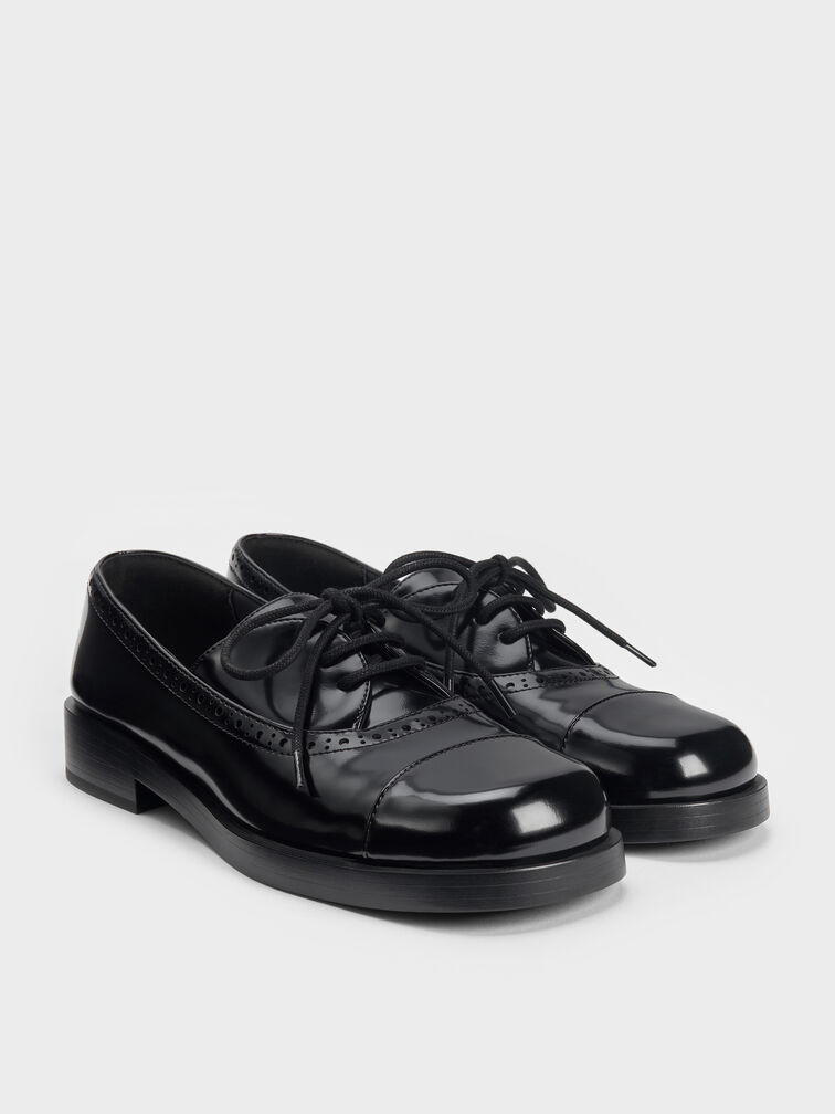 Brogue Derbys, Black Boxed, hi-res
