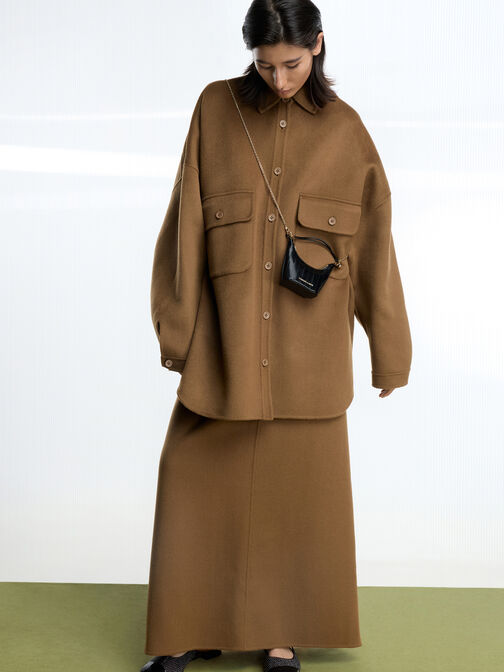 Micro Augustine Eel-Effect Bag, Black, hi-res