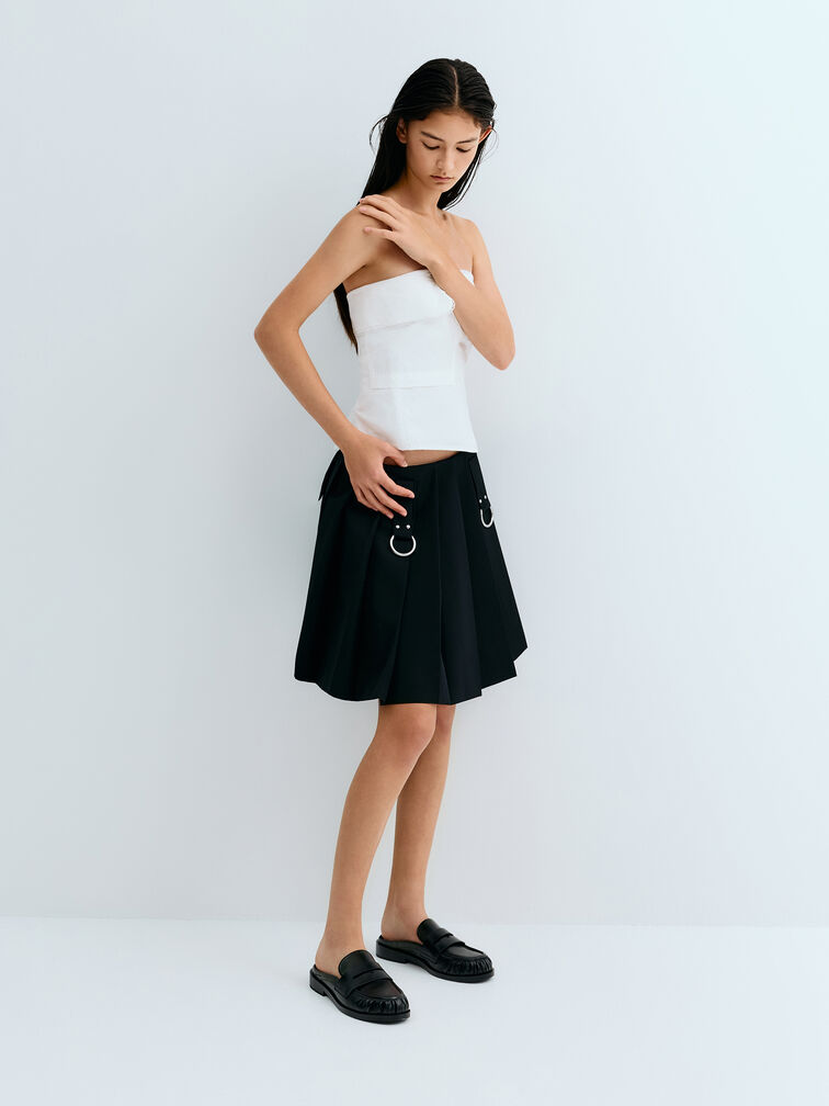 حذاء لوفر ميول "ديلان" بيني, أسود, hi-res