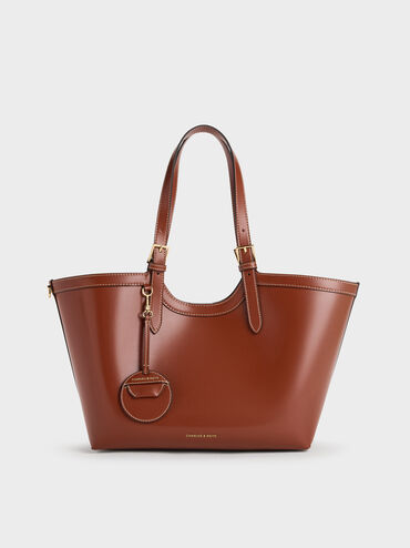 XL Enola Tote Bag, Brick, hi-res