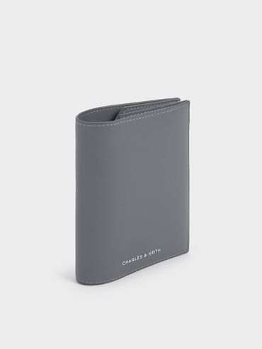 Noelle Passport Holder, Grey, hi-res