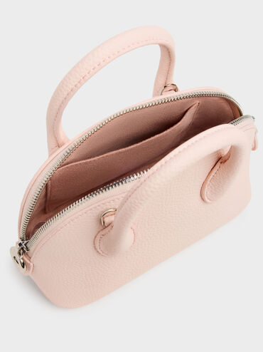 Beryl Bowling Bag, Soft Pink, hi-res