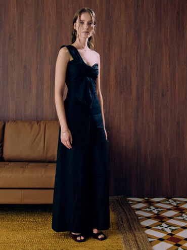 Patent Translucent-Heel Wedges, Burgundy, hi-res