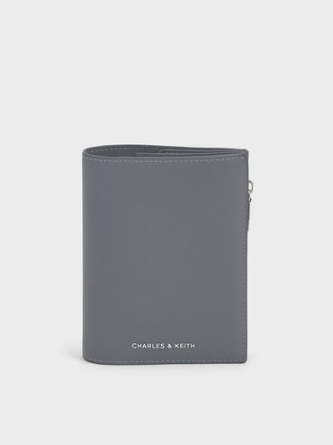 Noelle Passport Holder, Grey, hi-res