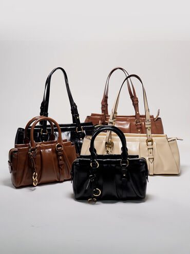 Britton Elongated Shoulder Bag, Dusted Oat, hi-res