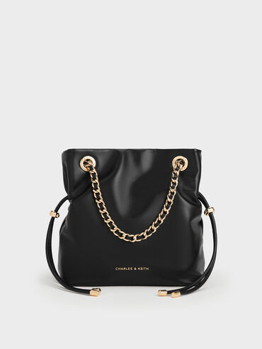 حقيبة كروس بودي بحمالة ضفيرة, أسود, hi-res