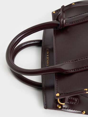 حقيبة يد بحمالة, برقوقي أنيق, hi-res